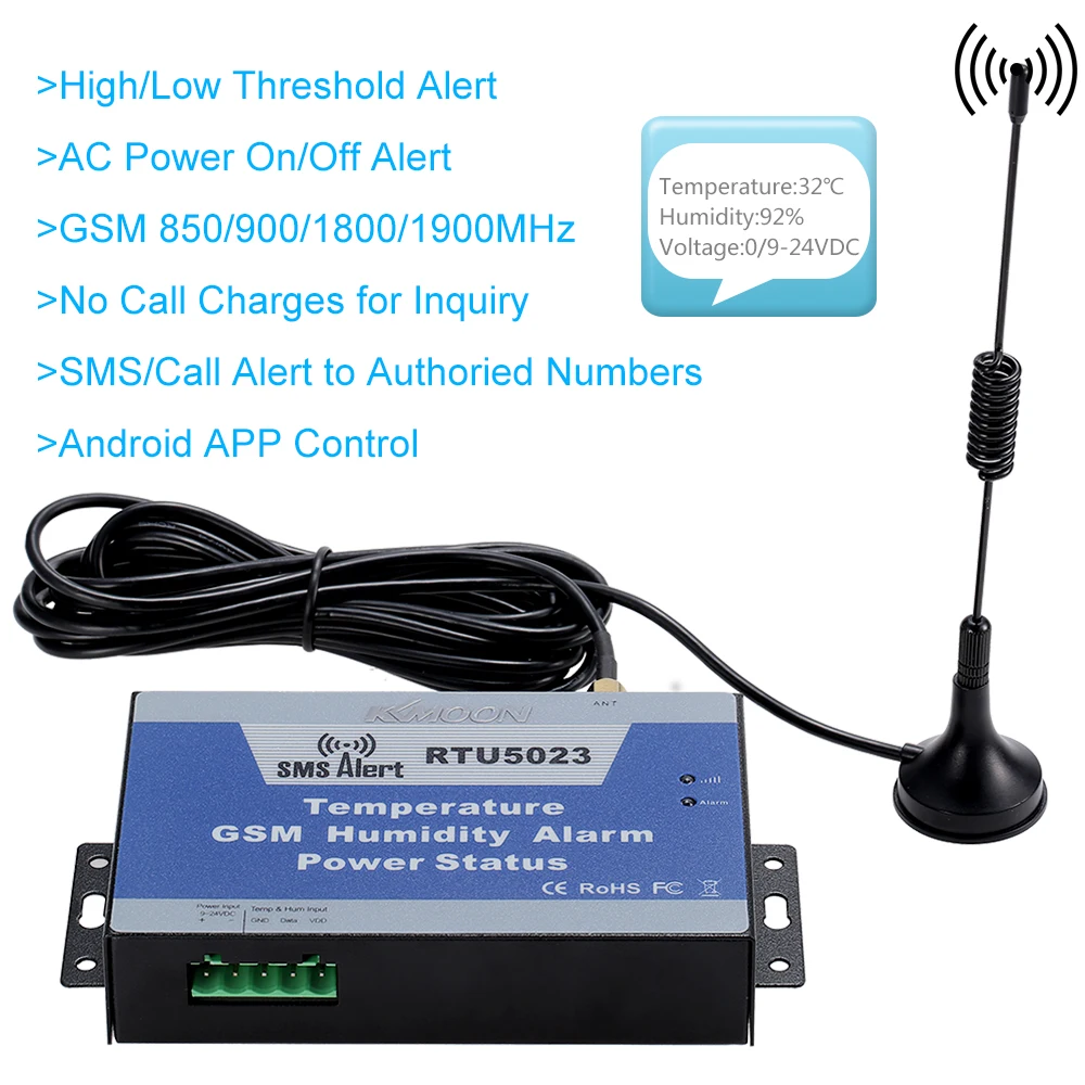 Система сигнализации KKmoon GSM с поддержкой Android 850/900/1800/1900 МГц|Комплекты для
