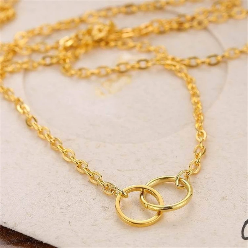 pendant circle necklace