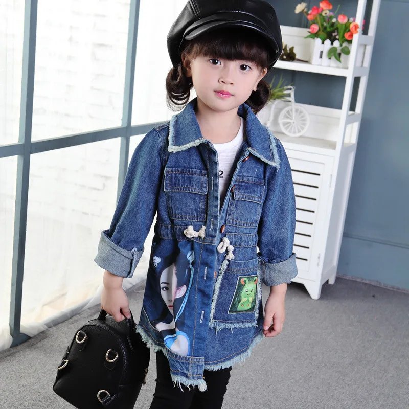 Traje De Mezclilla Para Niños Y Niñas, De Manga Larga, Con Bolsillo, Con Botones, Chaquetas Y Pantalones Dos Piezas Para Ninos Pequenos