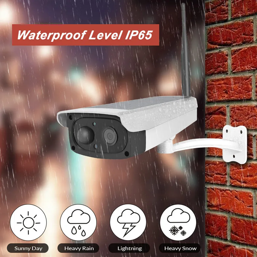 KEELEAD S1 наружная Водонепроницаемая Солнечная камера безопасности 1080P Wifi