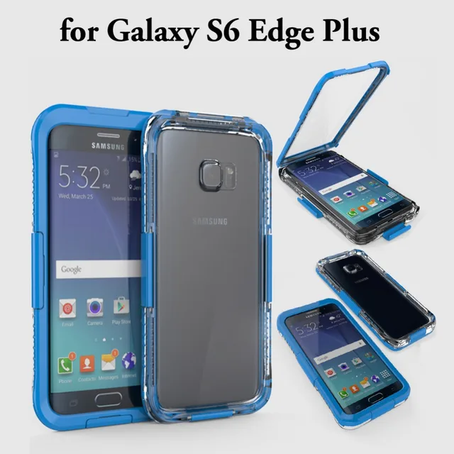 s6 edge plus waterproof case underwater swim diving case cover fors6 edge plus waterproof case underwater swim diving case cover for samsung galaxy s6 edge shock