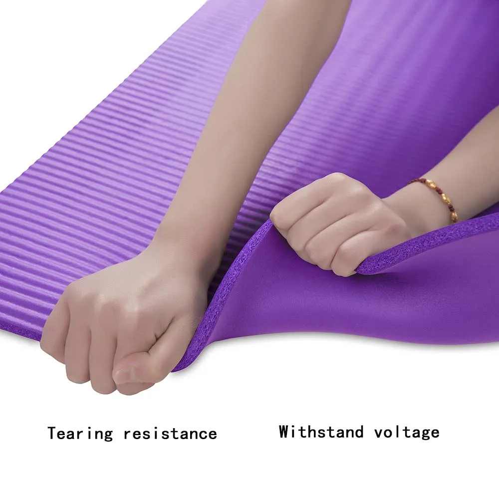 183*61*1cm None-Slip Yoga Mat Exercise Pad Thick Non-slip Folding Gym Fitness Mat Pilates Supplies Mat +Bag+Tie Band 183*61*1cm None-Slip Yoga Mat Exercise Pad Thick Non-slip Folding Gym Fitness Mat Pilates Supplies Mat +Bag+Tie Band