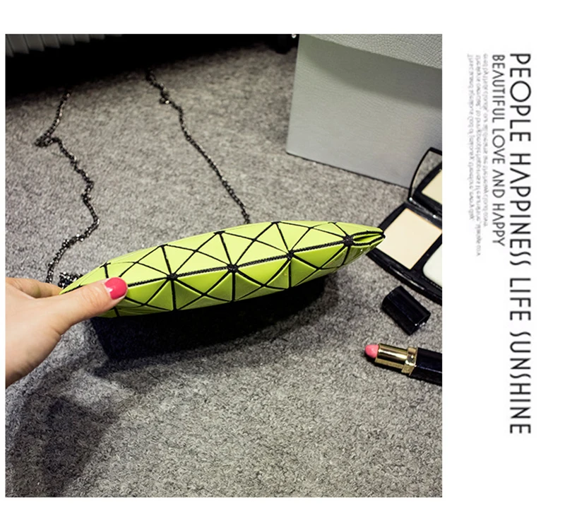 2017 New Women Fashion Fold Over Bags Madam Geometric Goint Plaid Tote Casual Clutch Messenger Bag Shoulder Bags Bolso Bao Bao (36)