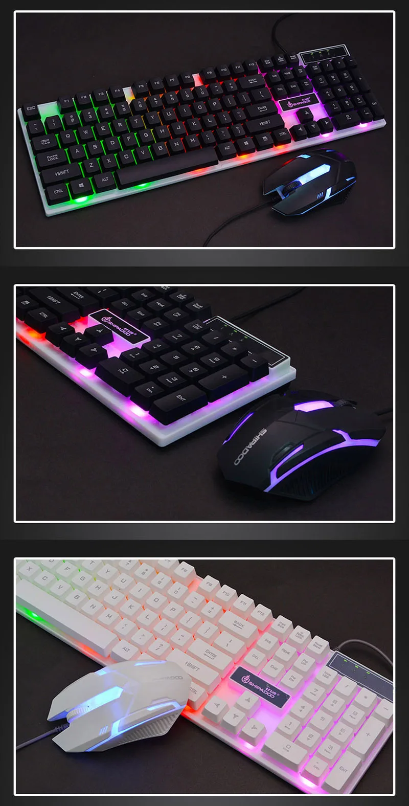 K280 USB Wired Computer Keyboard (9)