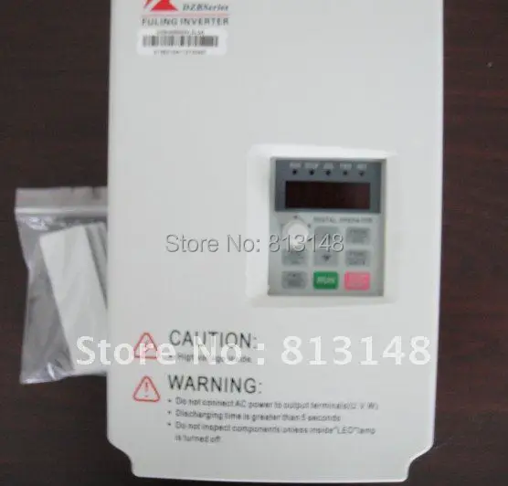 

380V,5.5KW FULING frequency inverter model DZB200B005.5L4DK for cnc router MATCH with 1.5KW-5.5KW spindle motors