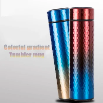 

Creative colorful 304 stainless steel mug portable car NO-falling cup large capacity outdoor cup