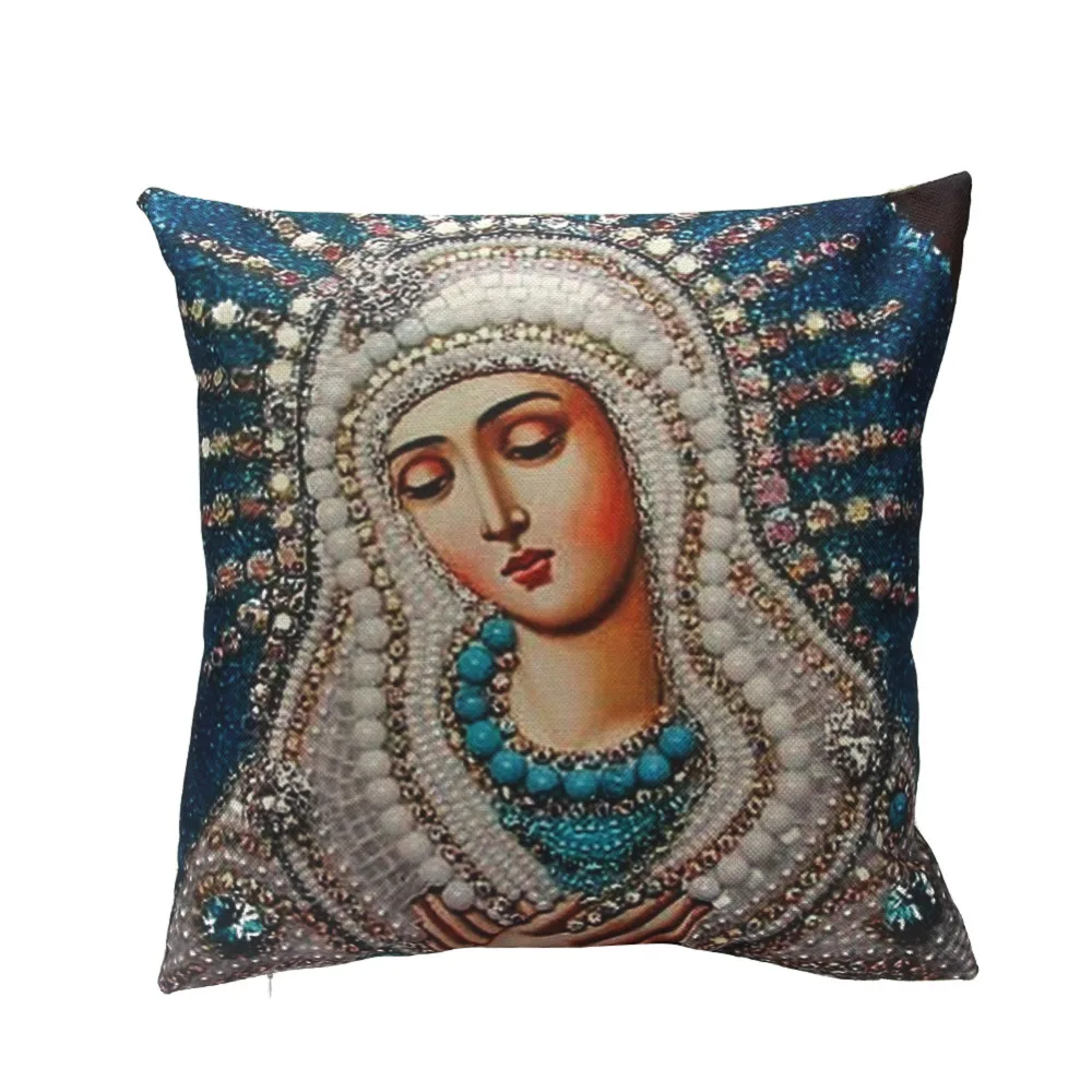 

43*43cm Saints Jesus Pillow Covers Animal Pattern Pillowcase Cushions Cover Decorative For Sofa Seat Cushion Cover Home decor