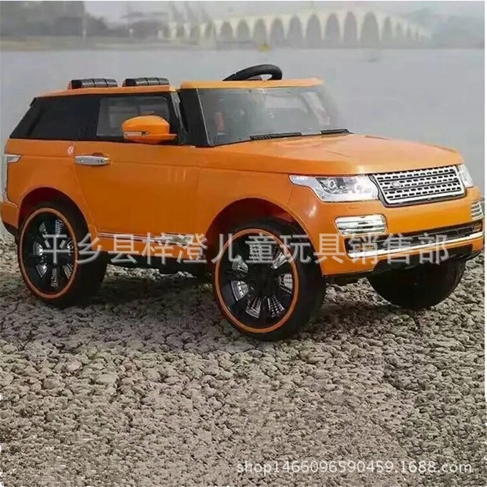 

Pattern Land Rover The Range Rover Children Vehicle Four Wheel Double Remote Control Bring Sit Child Toys Baby