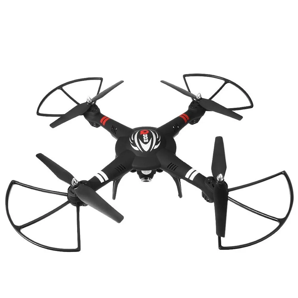 

WLtoys Q303 - B 2.4GHz 4CH 6 Axis Gyro FPV Mini RC Quadcopter RTF Wifi Control with 2MP Camera Remote Control Helicopter Black