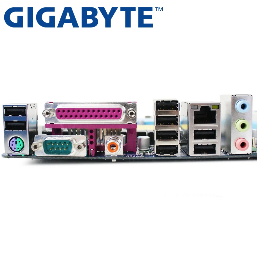Десктопная Материнская плата GIGABYTE P55 Socket LGA 1156 i3 i5 i7 DDR3 16G ATX оригинальная UEFI BIOS б/у