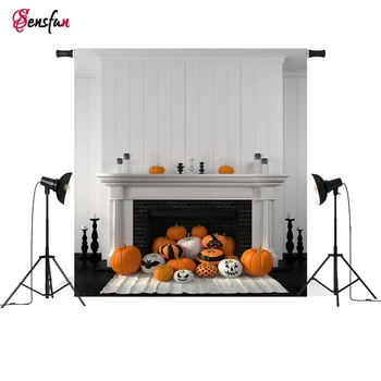 

Photography Background Indoor White Wall Modern Theme Halloween Backdrop Professional Photo Studio camera fotografica