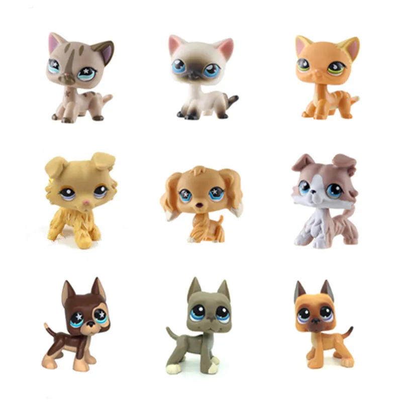 Милая игрушка lps из коллекции pet shop стоячая экшн с короткой шерстью 5 6 см для кошек