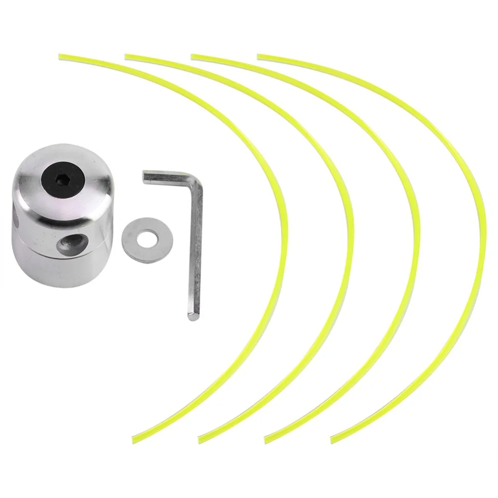 

Aluminium Alloy Universal Strimmer Trimmer Head String Set for Gasoline Grass Brush Cutter
