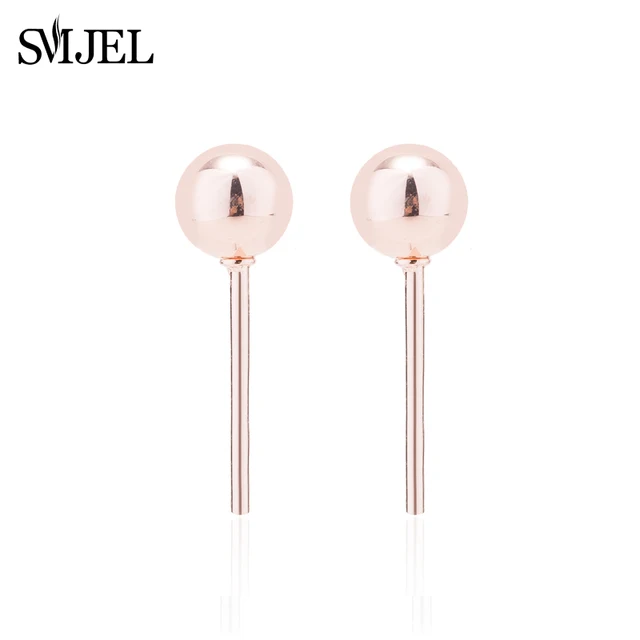 Rose Ball Earring
