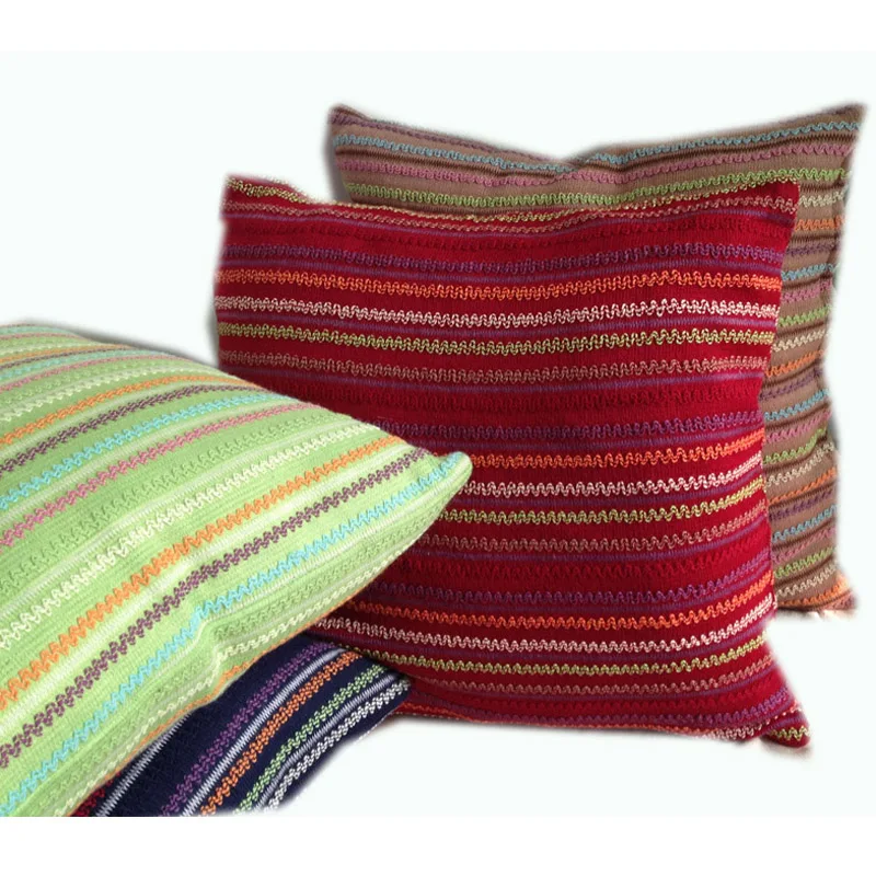 Soft Knitting Cushion Cover,Wave Pattern Sofa pillow Pillow Case Cover