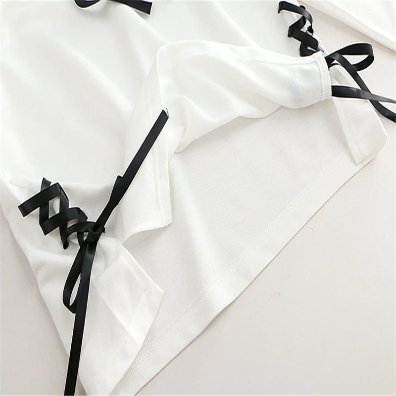 Best MERRY PRETTY Cartoon Cat Print Hooded Sweatshirts 2018 Winter Women Long Sleeve Harajuku Pullovers Femme Cotton Lace Up Hoodies