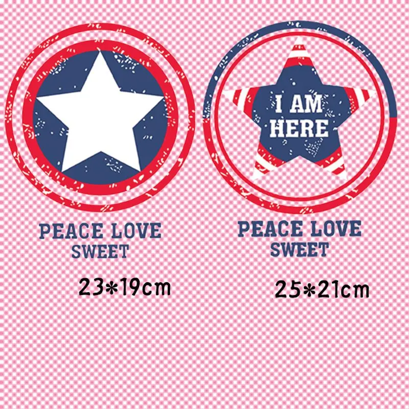 

Fashion Super Captain Hero Iron On Stickers Washable Appliques A-level Patches Heat Transfer For DIY Accessory Clothing