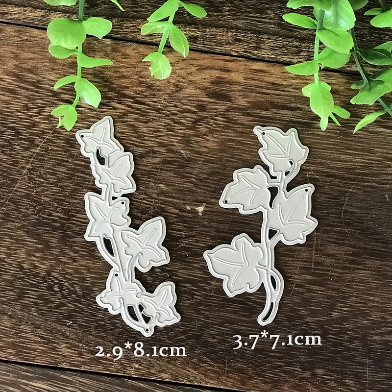 Multi-layered Trailing Ivy Leaves Dies Metal Cutting Dies for Scrapbooking Stamp and dies for Card Making Craft Dies New 2018