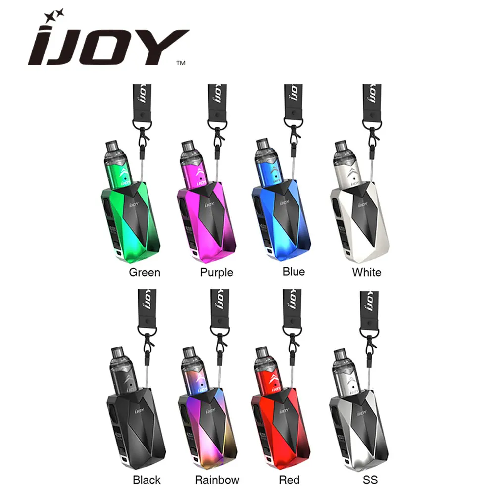 

Clearance IJOY Diamond VPC Starter Kit 45W 1400mAh 2ml Capacity with Diamond Bae Box MOD & VPC Unipod Electronic Cigarette Vape