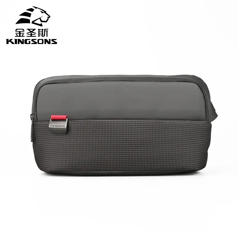 Kingsons صغيرة الرجال الصدر حزمة الكتف حقيبة ساعي فاني الخصر حزمة محفظة تربط حول الخصر المرأة حزام نقود الهاتف حقيبة السفر عارضة حقائب اليد