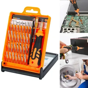 

33 in 1 Multifunction Magnetic Precision Screwdriver Bits Set Non-slip Screwdrivers Repair Tool _WK