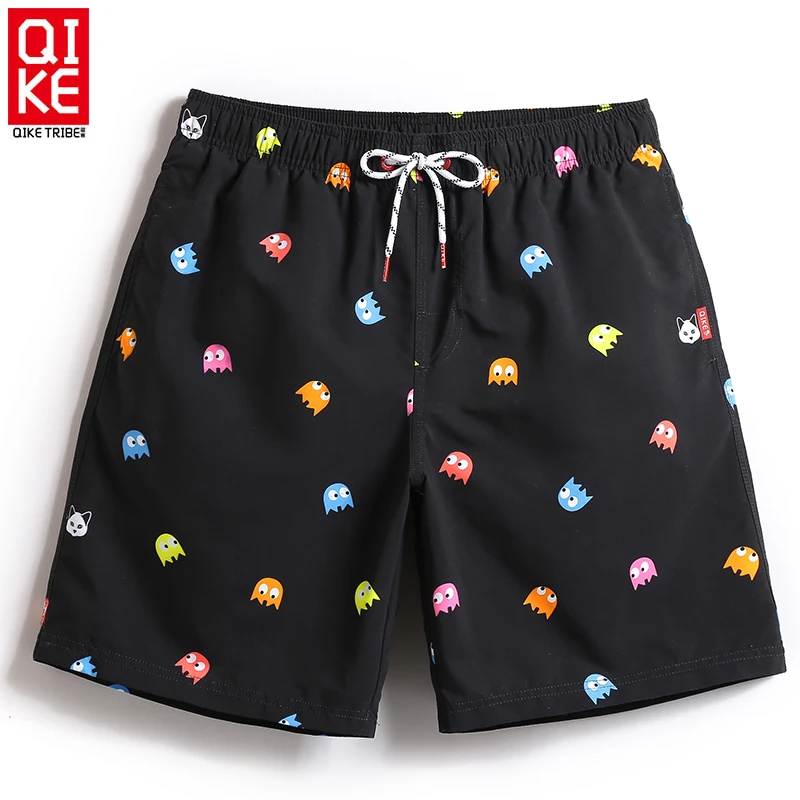 

Beach shorts men swimwear liner mesh sweat swimming trunks siwmsuits sexy black plavky mens bathing suits quick dry surf bermuda