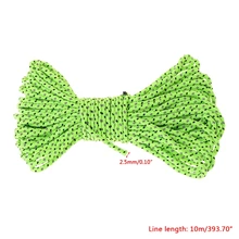 10 м Светоотражающая ветрозащищенная палатка веревка Многофункциональный ремешок Кемпинг Туризм фиксированный шнур аксессуары для кемпинга на открытом воздухе