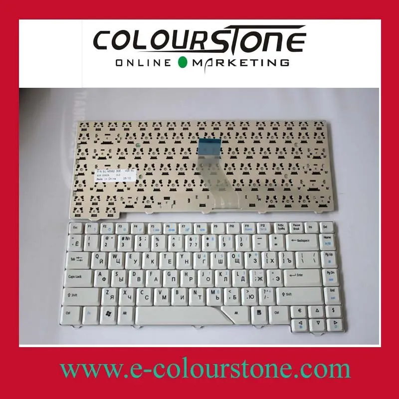 Brand New Grey white RU Laptop keyboard for Acer Aspire 4520 4710 4720 4920 5520 5710 5720 5910 5920 6920 service | Компьютеры и офис