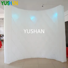 8ft LED Inflatable Photo booth Wall Backdrop 3PCS bulb lights with Inner air Blower Portable LED wall stand For Christmas party цена 8ft LED Inflatable Photo booth Wall Backdrop 3PCS bulb lights with Inner air Blower Portable LED wall stand For Christmas party цены онлайн