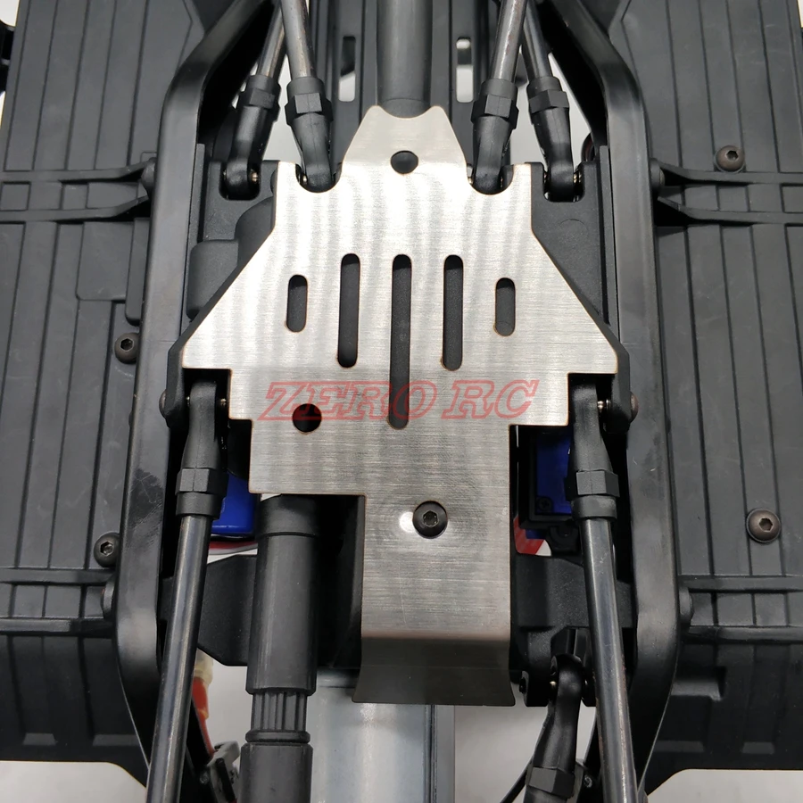 

TRX4 Stainless Steel Chassis Gearbox Base Protection Skid Plate For 1/10 RC Crawler TRAXXAS Trx-4 Trx 4