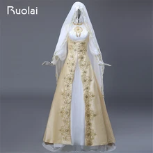 Real Photo Dubai Muslim Wedding Dresses 2017 High Neck Long Sleeves Satin Crystal Embroidery Ball Gown Bridal Gown FW106