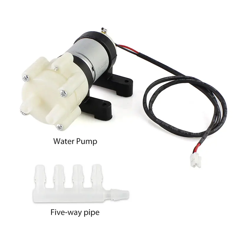 Elecrow New Version Automatic Smart Plant Watering Kit for Arduino Electronic DIY Water Pump Kit Soil Moisture Sensor Module Kit