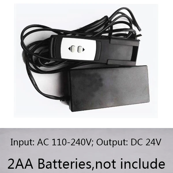 

DC 12v/24v output wireless remote controller with up and down remote handle 1 for 1 linear actuator