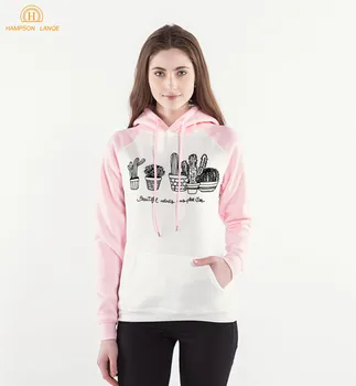 

Kawaii Cactus Plant Women Raglan Hoodie 2020 Hot Spring Autumn Casual Women's Sweatshirts Kpop Harajuku Tracksuit Brand Clothing