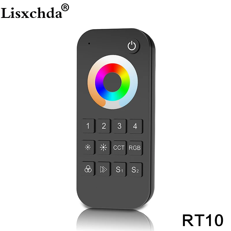 Светодиодный контроллер RGB + CCT 4 зоны беспроводной РЧ с регулируемой яркостью для