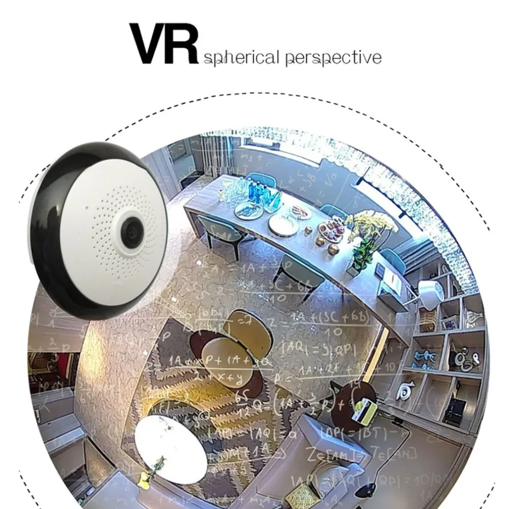 

Mini 960P/1080P HD Wifi Camera Panoramic Video Surveillance Night Vision 360 Degree Home Security Wireless Camera Monitor