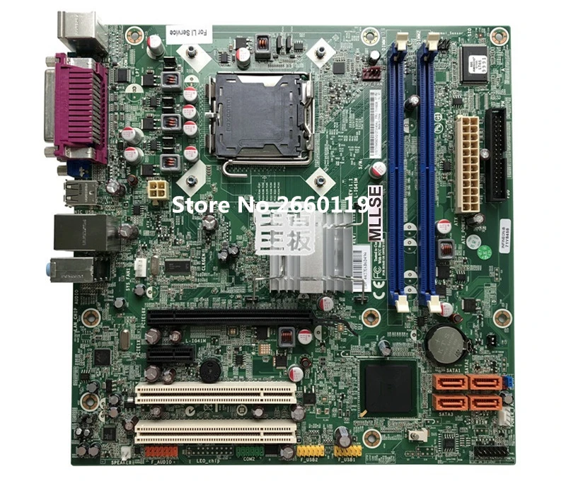 Десктопная материнская плата для A58e G41 L-IG41M 1 775 DDR2 Материнская полностью