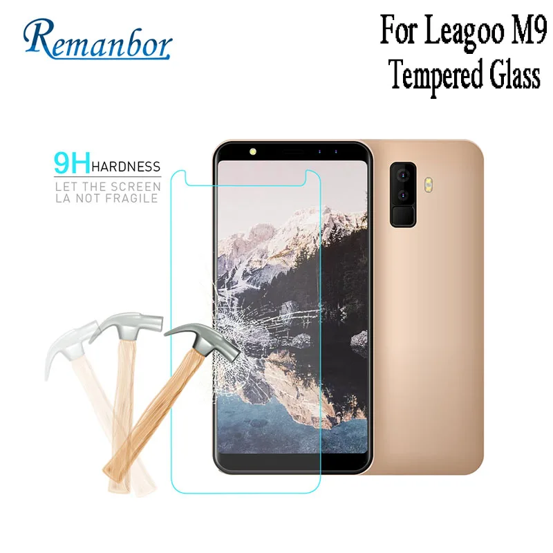 2 шт. Remanbor для Leagoo M9 закаленное Стекло пленка 5 &quotспереди защитный заменитель