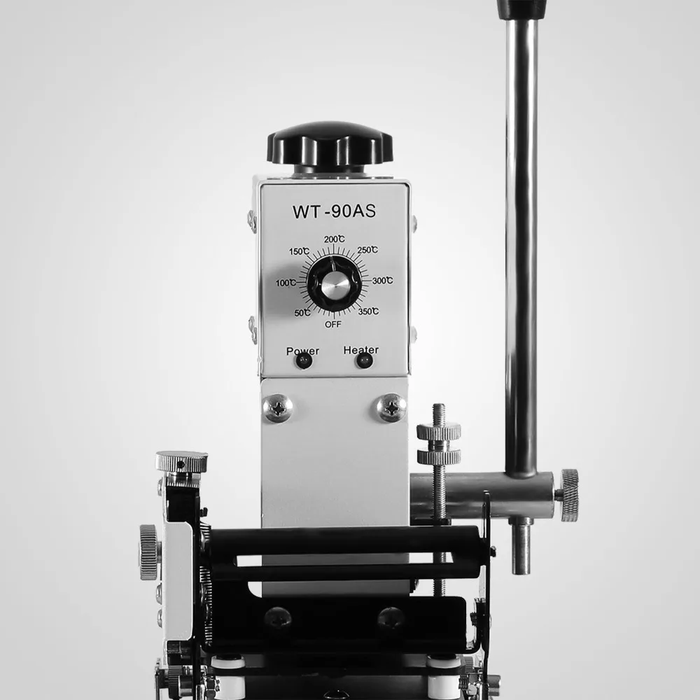 

Manual Hot Foil Stamping Bronzing Machine for PVC Leather Card Plastic