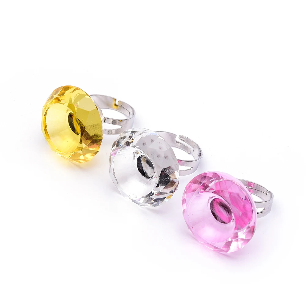

Eyemix Color Crystal Eye lash extension Glue Ring Adhesive Eyelash Pallet Holder Makeup Kit Tool Make up