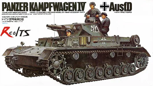 RealTS модель Tamiya 35096 1/35 Panzer kampfwgen IV Ausf. D