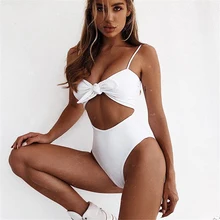 Swimwear Women 2019 Sexy Whtie Hollow One Piece Swimsuit Female Monokini Swimming for Women Bathing Suit maillot de bain femme цена Swimwear Women 2019 Sexy Whtie Hollow One Piece Swimsuit Female Monokini Swimming for Women Bathing Suit maillot de bain femme цены онлайн