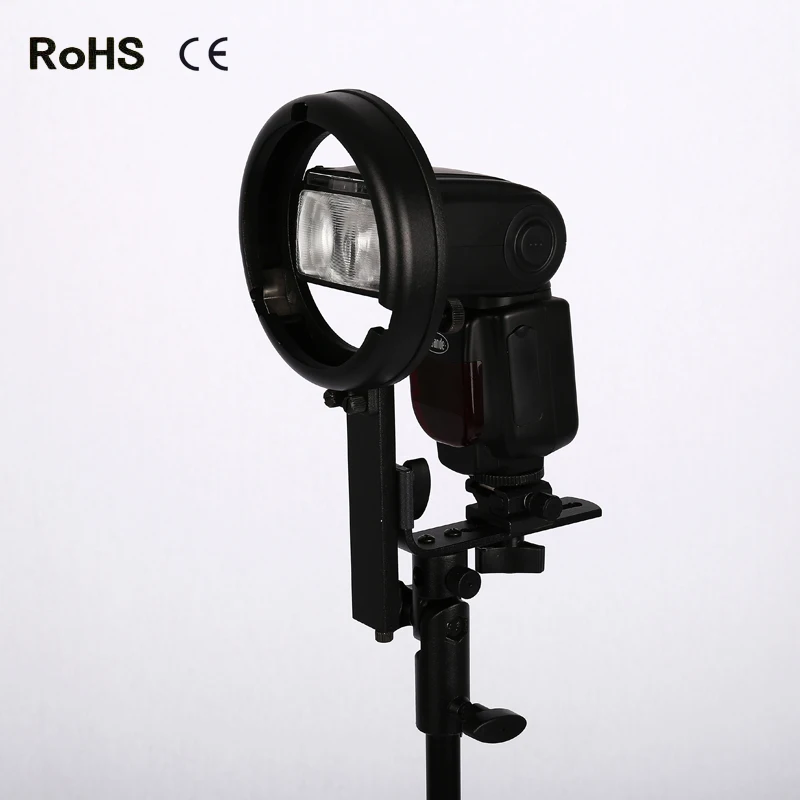 Durable Pro L Shaped Flash Speedlite Bracket L Type Mount Holder for