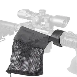 Нейлоновая Сетка Ловушка Тактическое Военное Снаряжение AR-15 патроны латунь в виде ракушки Catcher сетки сумка захвата черный 223/5,56