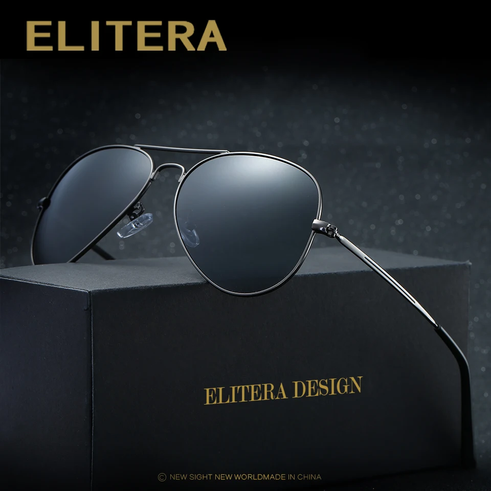 Мужские и женские солнцезащитные очки ELITERA брендовые дизайнерские с
