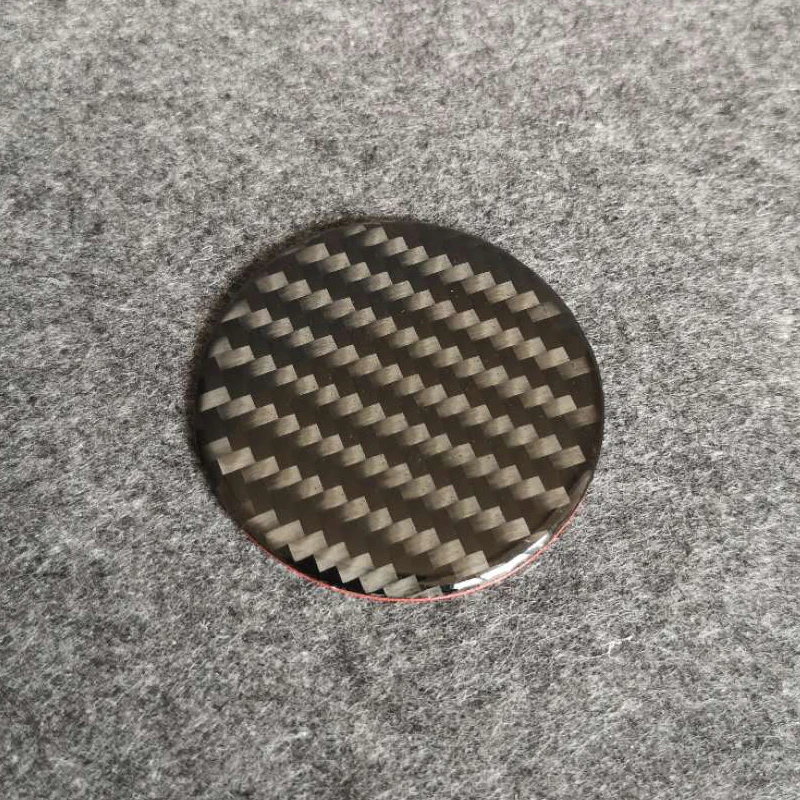 

Carbon fiber UV Circular stickers For Volkswagen