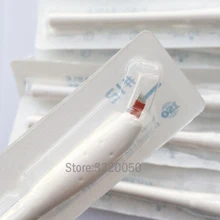 Профессиональная 20 шт одноразовая ручная ручка для микроблейдинга Татуировка Tebori ручка для бровей микроблейдинг ручной инструмент стерилизованный с лезвием