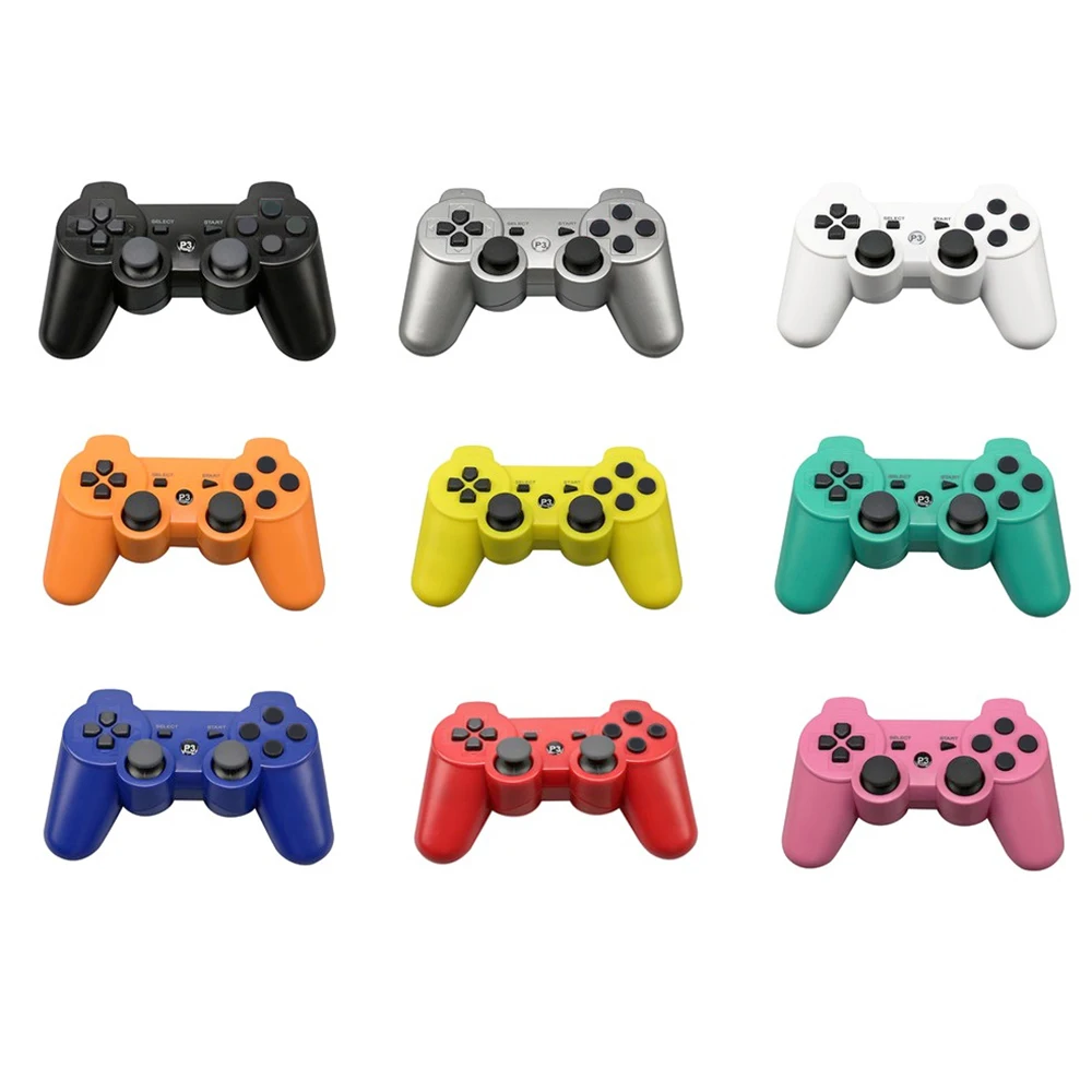 

Bluetooth Gamepad for SONY PlayStation 3 Wireless Joystick for PS3 Controller with SIXAXIS Replacement Dualshock