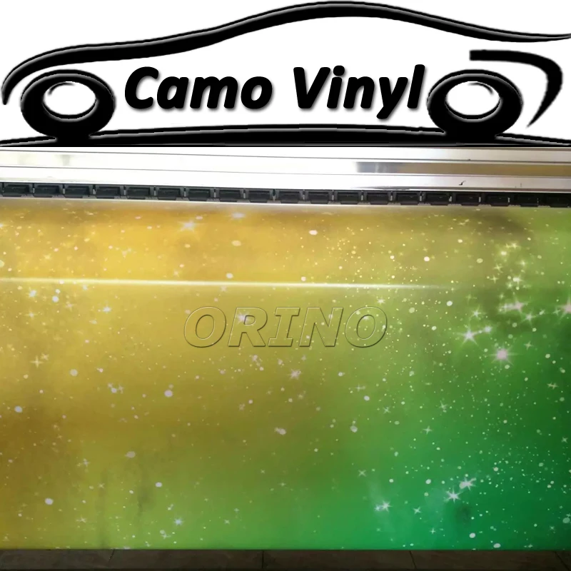 

Роскошный чехол для кузова мотоцикла, грузовика, автомобиля, стикер, Звездная Галактика, звездная звезда, виниловая пленка, Размер: 1,52*5/10/15/20/25/30 м