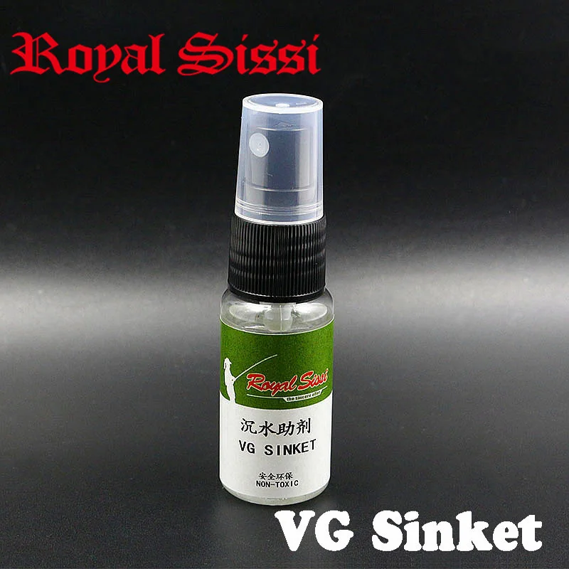 

Royal Sissi 2bottles fly tying VG sinket silicone based additives for wet fly&streamers sink faster liquid fly fishing chemistry